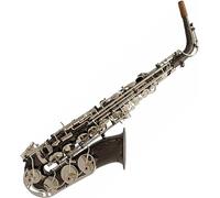 Saxophone Beginner Kit for Adults, Saxophone Musical Instrument Black Nickel Brass Body Nickel-plated Key Alto Saxophone In E-flat With Full Set Of Accessories