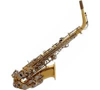 Saxophone Beginner Kit for Adults, Saxophone Musical Instrument Brass E-flat Alto Golden Body Nickel-plated Keys Saxophone With Full Set Of Accessories