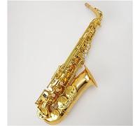 Saxophone Beginner Kit for Adults, Saxophone Musical Instrument Gold Lacquer Alto Saxophone Eb Tone Brass Wind Instrument Sax Suitable For Adults Beginners