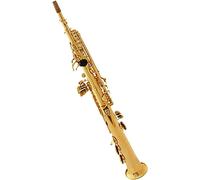 Saxophone Beginner Kit for Adults, Saxophone Musical Instrument Hand Carved Straight High-pitched Saxophone In B-flat Brass Lacquered Gold Sax Woodwind Instrument