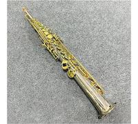 Saxophone Beginner Kit for Adults, Saxophone Musical Instrument High-pitched Saxophone All-In-One Nickel Silver Gold Key Sax With Case Mouthpiece Reeds Neck