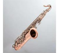 Saxophone Beginner Kit for Adults, Saxophone Musical Instrument Matte Brass Body Saxophone Black Nickel Plated Surface Alto E-flat Saxophone Instrument With Accessories