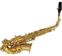 Saxophone Beginner Kit for Adults, Saxophone Musical Instrument Professional Alto Saxophone E Flat Lacquered Gold Double Rib Reinforced Saxophone With Fittings