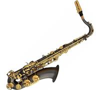 Saxophone Beginner Kit for Adults, Saxophone Musical Instrument Professional Brass Body Tenor Saxophone Matte Black Nickel Plated Saxophone With Fittings