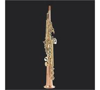 Saxophone Beginner Kit for Adults, Saxophone Musical Instrument Straight Tube B-flat Saxophone Phosphor Bronze Body High-pitched Saxophone Suitable For Beginners To Play