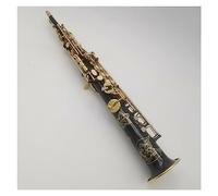 Saxophone Black High-pitched Straight Saxophone B Flat Playing Professionally Sax Musical Instruments
