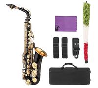 Saxophone Black Paint E- flat Sax Brass Eb Alto saxophone alto sax With Saxophone mouthpiece wind instrument musical instruments