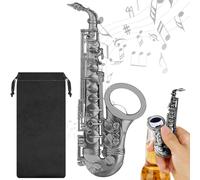 Saxophone Bottle Opener, Christmas Birthday Presents for Him, Personalised Bottle Opener with Classic Sax Details, Unique Gifts for Men Women and Dad Gifts, Great for Parties, Bars and Music Lovers