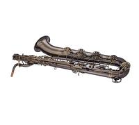 Saxophone Brass Baritone E Flat Saxophone Sax Wind Instruments With Case And Accessories (Color : 01)