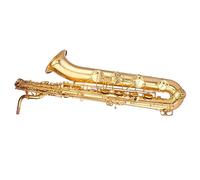 Saxophone Brass Baritone E Flat Saxophone Sax Wind Instruments With Case And Accessories (Color : 03)