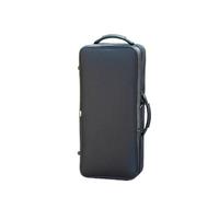 Saxophone Case E Flat Alto Saxophone Luggage Large Side Pocket Satchel Backpack Musical Instrument Special Protective Box Suitcase Storage(Black 1)