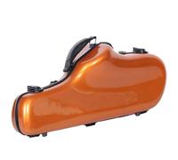 Saxophone Case Eb Fiberglass Saxophone Case, Fiber Reinforced Plastic Drop, ABS,All Kinds of Colors(Black)