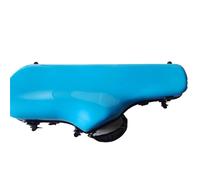 Saxophone Case Eb Fiberglass Saxophone Case, Fiber Reinforced Plastic Drop, ABS,All Kinds of Colors(Orange)