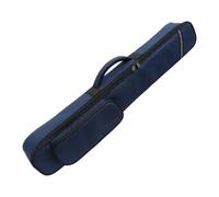 Saxophone Case Soprano Saxophone Clarinet Case Lightweight Music Instrument Storage Bag Water Resistant with Exterior Pocket Sax Gig(DEEP BLUE)