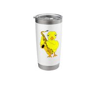 Saxophone Chick Stainless Steel Insulated Tumbler