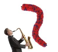 Saxophone Cleaning Brush | 11.02 Saxophone Neck Cleaning Rod Cleaner | Bendable Wire Pad Protector | Gently cleans the entire instrument. A great tool for beginners or as a gift.