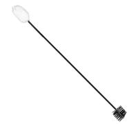 Saxophone Cleaning Brush Curved Neck Double Headed Brush Wind Instrument Cleaning Brush Trumpet Cleaner Brush Durable Double Ended Saxophone Brush Saxophone Maintenance Tool Professional Saxophone
