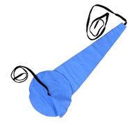 Saxophone Cleaning Cloth for Alto Tenor Flute and Clarinet, Washable Microfiber Pull Through with A-Shaped Design, Blue (18 x 12 x 1 cm)