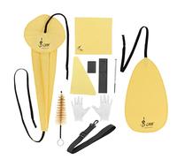 Saxophone Cleaning Kit,10-in-1 Alto Saxophone Cleaning Kit Including Sax Cleaning Cloth, Mouthpiece Brush, Mini Screwdriver Cleaning Cloth for Flute and Wind & Woodwind Instrument