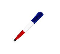 Saxophone Cleaning Kit Soft Rubber Head Cap Flute Cleaning Kit Fluffy Brush, Fits the Tube Wall Clarinet Cleaning Kit(Second midrange,Colorful)