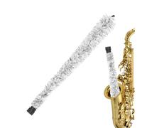 Saxophone Cleaning Swab - 21 Inch Altostraber | Cotton Rubber Brush - Super Absorbent Rope with Non-Slip Handle Durable Environmentally Friendly Care Tool for Professional Alto Saxophone
