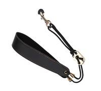 Saxophone Cotton Leather Strap Neck Strap Hanging Strap Adult Student Saxophone Strap Instrument Accessories (Color : Bk)