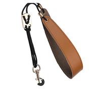Saxophone Cotton Leather Strap Neck Strap Hanging Strap Adult Student Saxophone Strap Instrument Accessories (Color : Brown)