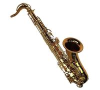 Saxophone Dark Gold Color Bb Tone Tenor Saxophone Wind Musical Instrument With Case And Mouthpiece