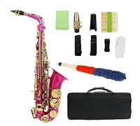 Saxophone Eb Alto Saxophone Exquisite Carved Woodwind Instrument Brass Sax With Box