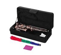 Saxophone Eb Bent Alto Saxophone E-flat Sax Carved Pattern Wind Instrument With Carry Case Gloves Reeds Accessories