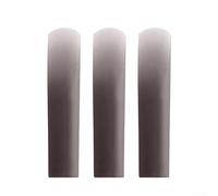 Saxophone Essentials A Set of Three For Alto Reeds Rated at a Comfortable Playing Level (Gray)
