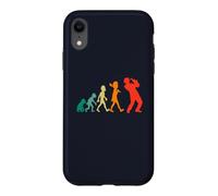 Saxophone Evolution Human Saxophonist Music Jazz Player Band Case for iPhone XR