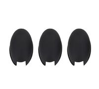 Saxophone Finger Rest, 3Pcs/Set Rubber Saxophone Palm Key Risers Pads, Black Sax Thumb Rest Cushions for Soprano Alto Tenor Sax,Wind instrument accessories