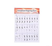 Saxophone Fingering Chart Guide For Beginners Coated Paper S