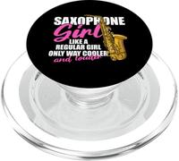 Saxophone Girl Saxophone Player Saxophone PopSockets PopGrip for MagSafe