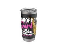 Saxophone Girl Saxophone Player Saxophone Stainless Steel Insulated Tumbler
