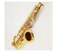 Saxophone Gold Alto Saxophone E Flat Professional Instrument Brass Gold Plating European Electrophoretic Gold Process