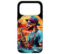 Saxophone Guy Portrait Reed Instrument for Boys Case for iPhone 17 Pro Max