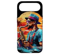 Saxophone Guy Portrait Reed Instrument for Boys Case for iPhone Air