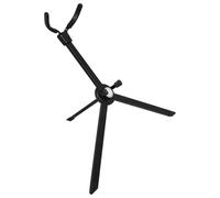 Saxophone Holder Portable Foldable Frame Easy Setup Stable Metal Texture For Indoor And Outdoor Performances Metal Saxophone Floor Stand