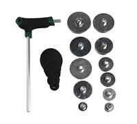 Saxophone Hole Punch Set Saxophone Soundhole Grinding Leveling Repair Tool for Tenor Tenor Alto Saxophone