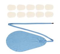 Saxophone Instrument Accessories 10 Pcs Thick Mouthpiece Cushion Saxophone Mouthpiece Silicone 0.5mm Pads Patch Parts Kit