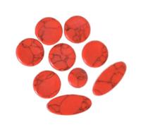 Saxophone Instrument Accessories 9 Pcs Red Alto Tenor Sax Instrument Keys Plastic Inlaid Parts Saxophone Keys Button