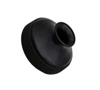 Saxophone Instrument Accessories Alto Saxophone ABS Mute Saxophone Professional Mute Silencer Woodwind Instrument Accessories (Color : BK)