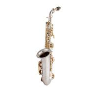 Saxophone instrument Alto Saxophone Nickel Plated Gold Key Professional With Case And Accessories Easy To Play For Beginners
