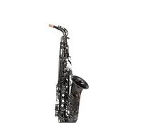 Saxophone Instrument Double Key Rib Alto E Flat Black Nickel Performance Level