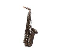 Saxophone Instrument Double Key Rib Alto E Flat Key Oxidized Bare Copper Playing Instrument