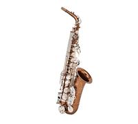 Saxophone Instrument Performance Level Alto E Flat Silver Plated Performance Saxophone Instrument