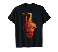 Saxophone Jazz Musician Abstract Sax Instrument T-Shirt