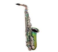 Saxophone Kit Alto Eb Tune Saxophone Brass Dazzling Colour Lacquer Music Instrument E-flat Sax With Case Accessories(Bag A)